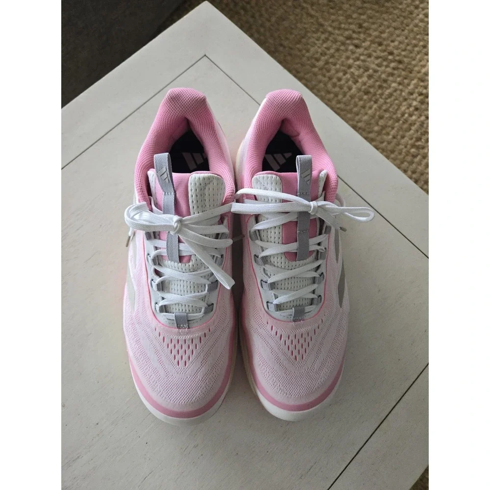 Adidas Avacourt 2 (IH0510) Lucid Pink Champagne Metallic Women's Sz 9.5 Shoes